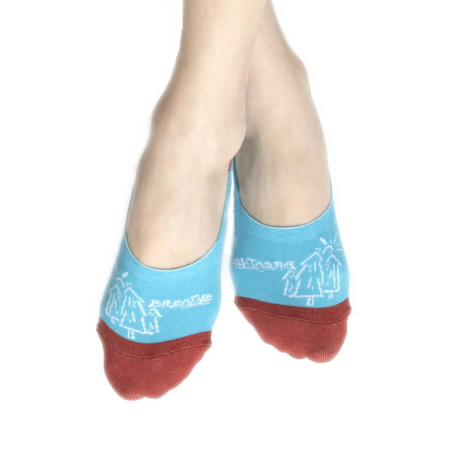 Anti-Odor & Bacterial Footie Socks (Forest)